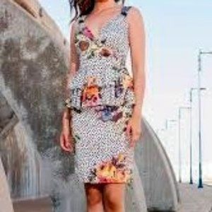 OLIMARA Sleeveless Cocktail Dress, Made in Spain, sz.6